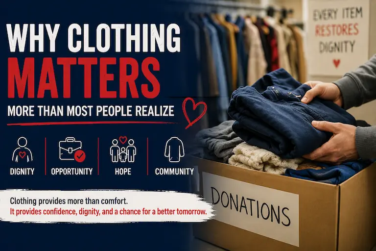 Clothing Insecurity is an often-overlooked problem.